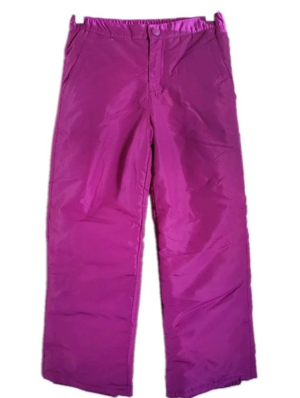 The Children's Place Girl's Neon Lilac Snow Pants Fleece Lined Insulated Outdoor
